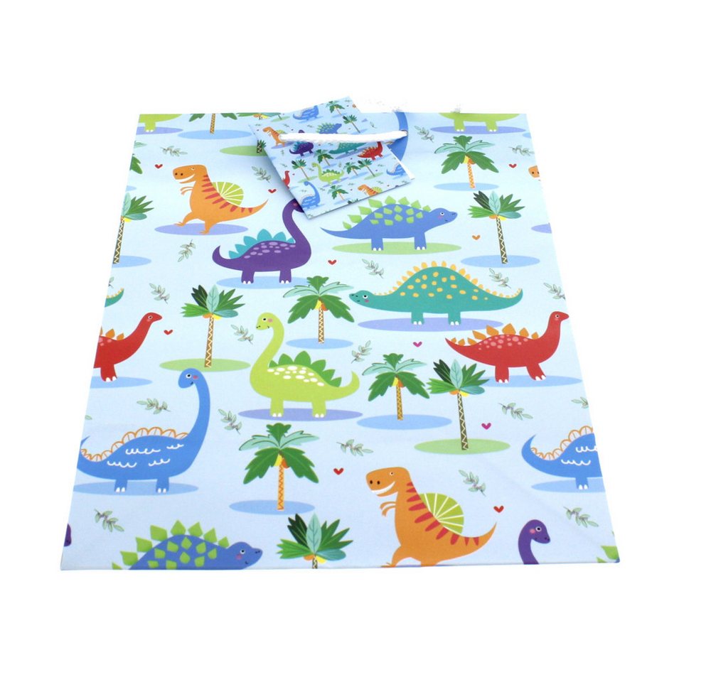 MICA Geschenkbox Geschenktasche - Dinosaurier - ca. 17,5 x 9,5 x 22,5 cm von MICA