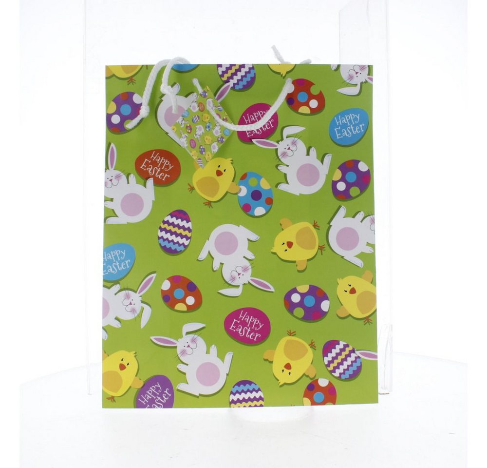 MICA Geschenkbox Geschenktasche Ostern - ca. 26 x 12,5 x 32 cm von MICA
