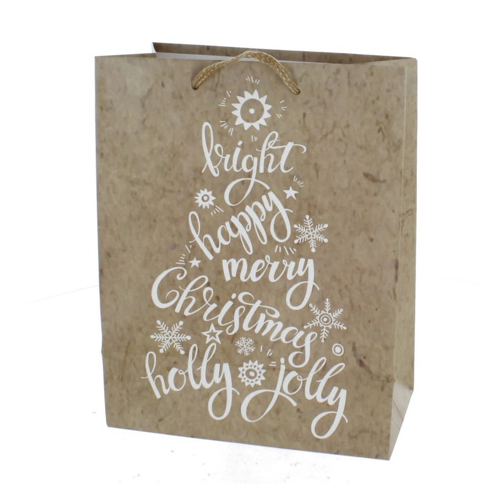 MICA Geschenkbox Geschenktasche Wunschbaum - ca. 17,5 x 9,5 x 22,5 cm von MICA