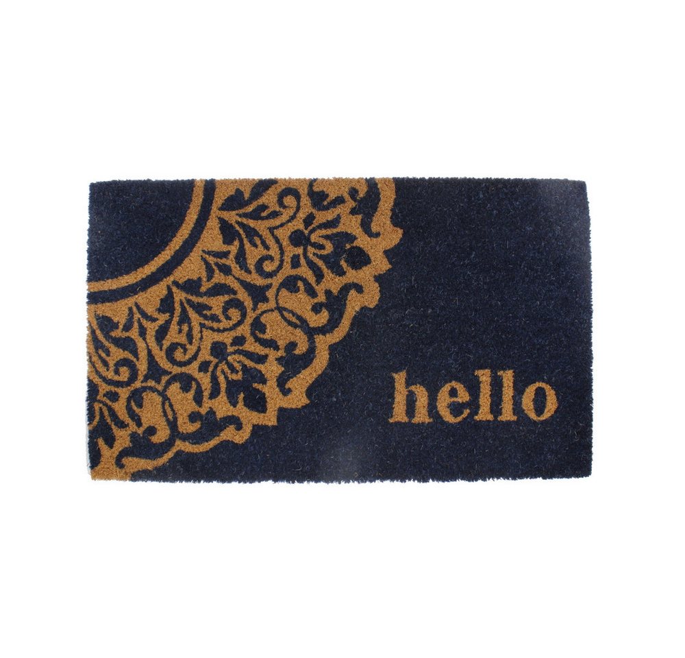 MICA Hängedekoration Fußmatte Hello - ca. 75 x 45 cm MICA Hängedekoration Fußmatte Hello - ca. 75 x 45 cm von MICA