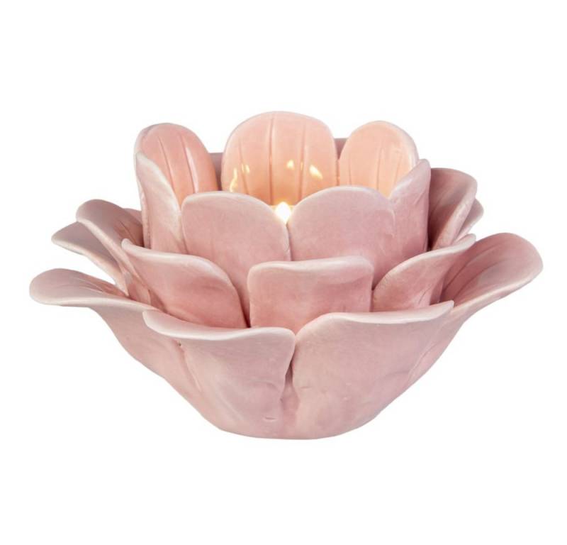 MICA LED-Leuchte Kerzenhalter Blume - rosa - ca. 10 x 9,5 x 5 cm MICA LED-Leuchte Kerzenhalter Blume - rosa - ca. 10 x 9,5 x 5 cm von MICA