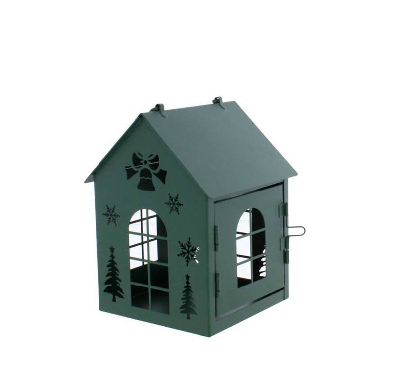 MICA Laterne Laterne Haus grün - ca. 12 x 12,5 x 16,7 cm MICA Laterne Laterne Haus grün - ca. 12 x 12,5 x 16,7 cm von MICA