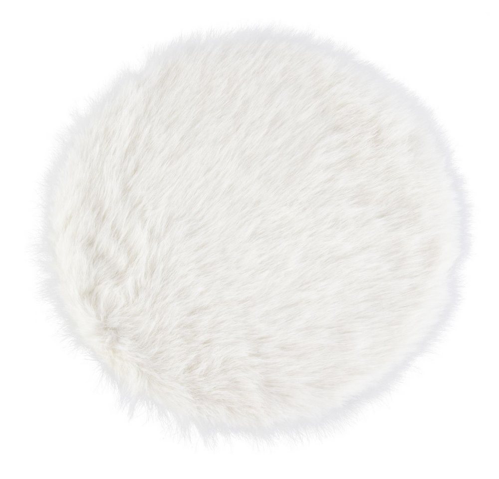 MICA Platzset Kunstfell-Deckchen - rund - offwhite - ca. 40 cm MICA Platzset Kunstfell-Deckchen - rund - offwhite - ca. 40 cm von MICA