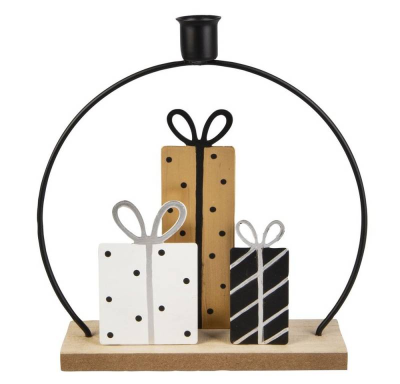 MICA Teelichthalter Kerzenhalter - Geschenke - ca. 21,5 x 6 x 22,5 cm von MICA