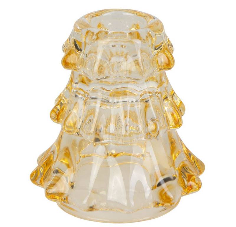 MICA Teelichthalter Kerzenhalter - Tanne - gelb - ca. 7 x 8 cm MICA Teelichthalter Kerzenhalter - Tanne - gelb - ca. 7 x 8 cm von MICA