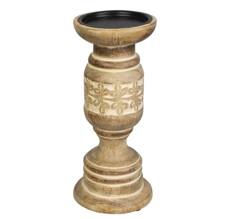 MICA Teelichthalter Kerzenständer rund - ca. 23 x 9,5 cm MICA Teelichthalter Kerzenständer rund - ca. 23 x 9,5 cm von MICA