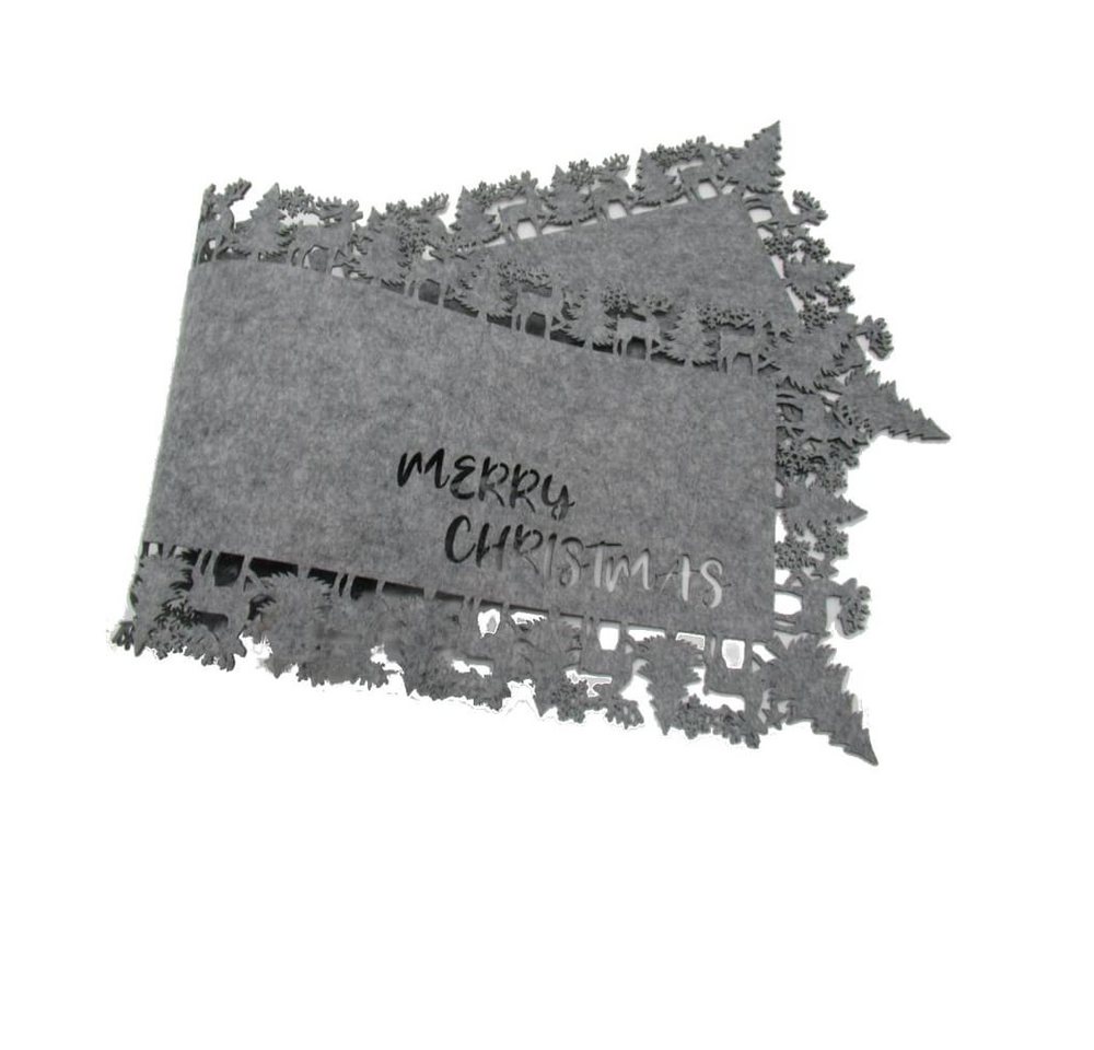 MICA Tischläufer Tischläufer Merry Christmas - ca. 99 x 30 cm MICA Tischläufer Tischläufer Merry Christmas - ca. 99 x 30 cm von MICA