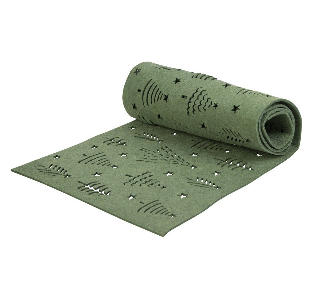 MICA Tischläufer Tischläufer Tannen - grün - ca. 120 x 30 cm MICA Tischläufer Tischläufer Tannen - grün - ca. 120 x 30 cm von MICA