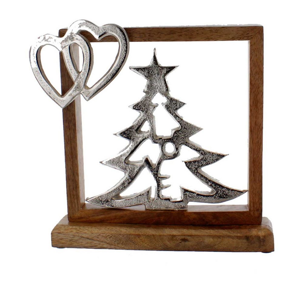 MICA Weihnachtsfigur Bild Baum auf Platte - ca. 23 x 5 x 23 cm MICA Weihnachtsfigur Bild Baum auf Platte - ca. 23 x 5 x 23 cm von MICA
