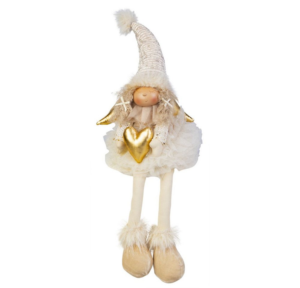 MICA Weihnachtsfigur Kantenhockerengel mit Herz - ca. 13,2 x 13,5 x 34,5 cm MICA Weihnachtsfigur Kantenhockerengel mit Herz - ca. 13,2 x 13,5 x 34,5 cm von MICA