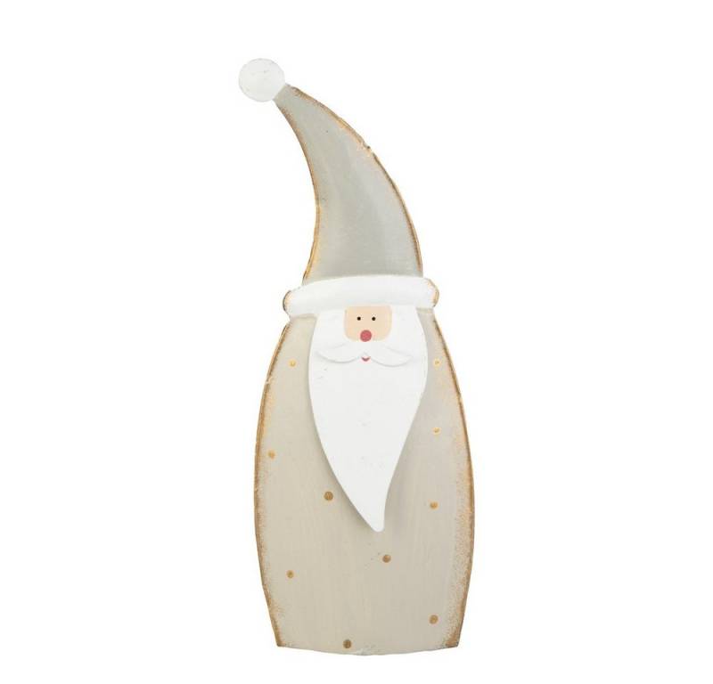 MICA Weihnachtsfigur Weihnachtsmann stehend - beige/weiß - ca. 20 x 7,5 cm MICA Weihnachtsfigur Weihnachtsmann stehend - beige/weiß - ca. 20 x 7,5 cm von MICA