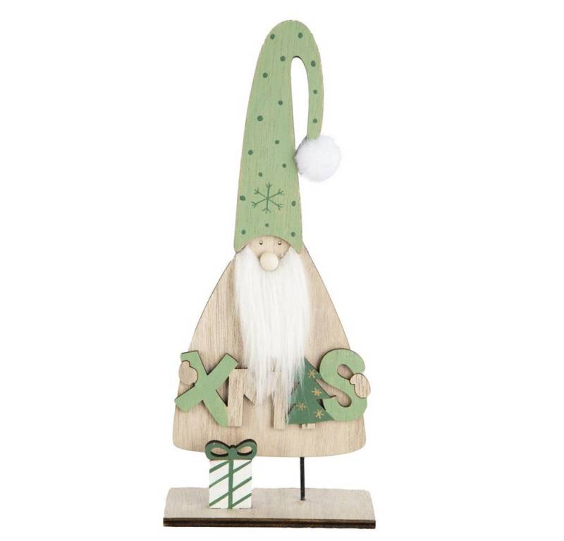 MICA Weihnachtsfigur Wichtel mit Xmas-Schriftzug und Geschenk - ca. 10 x 4,5 x 24 cm MICA Weihnachtsfigur Wichtel mit Xmas-Schriftzug und Geschenk - ca. 10 x 4,5 x 24 cm von MICA