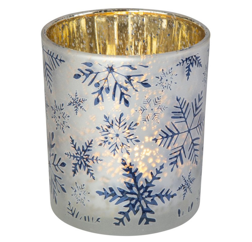 MICA Windlicht Windlicht - Schneeflocke - ca. 8 x 10 cm MICA Windlicht Windlicht - Schneeflocke - ca. 8 x 10 cm von MICA