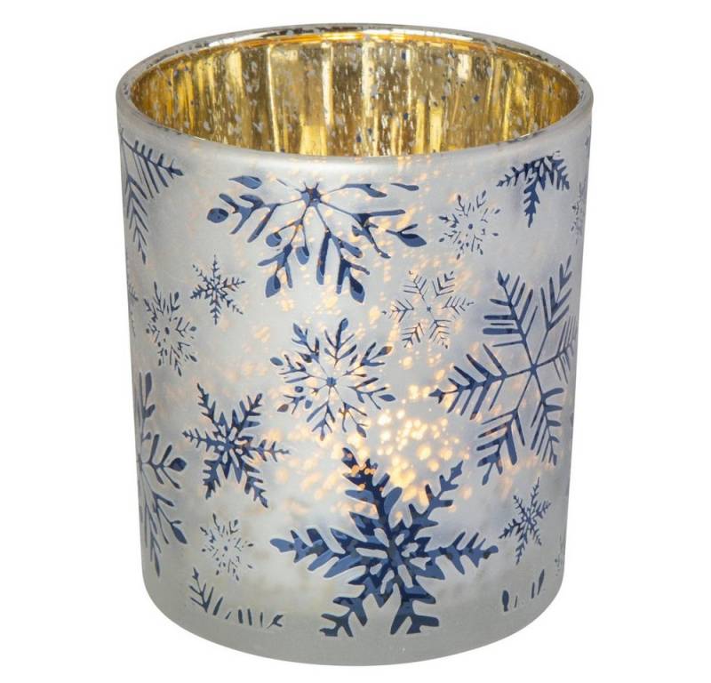 MICA Windlicht Windlicht - Schneeflocke - ca. 8 x 10 cm MICA Windlicht Windlicht - Schneeflocke - ca. 8 x 10 cm von MICA