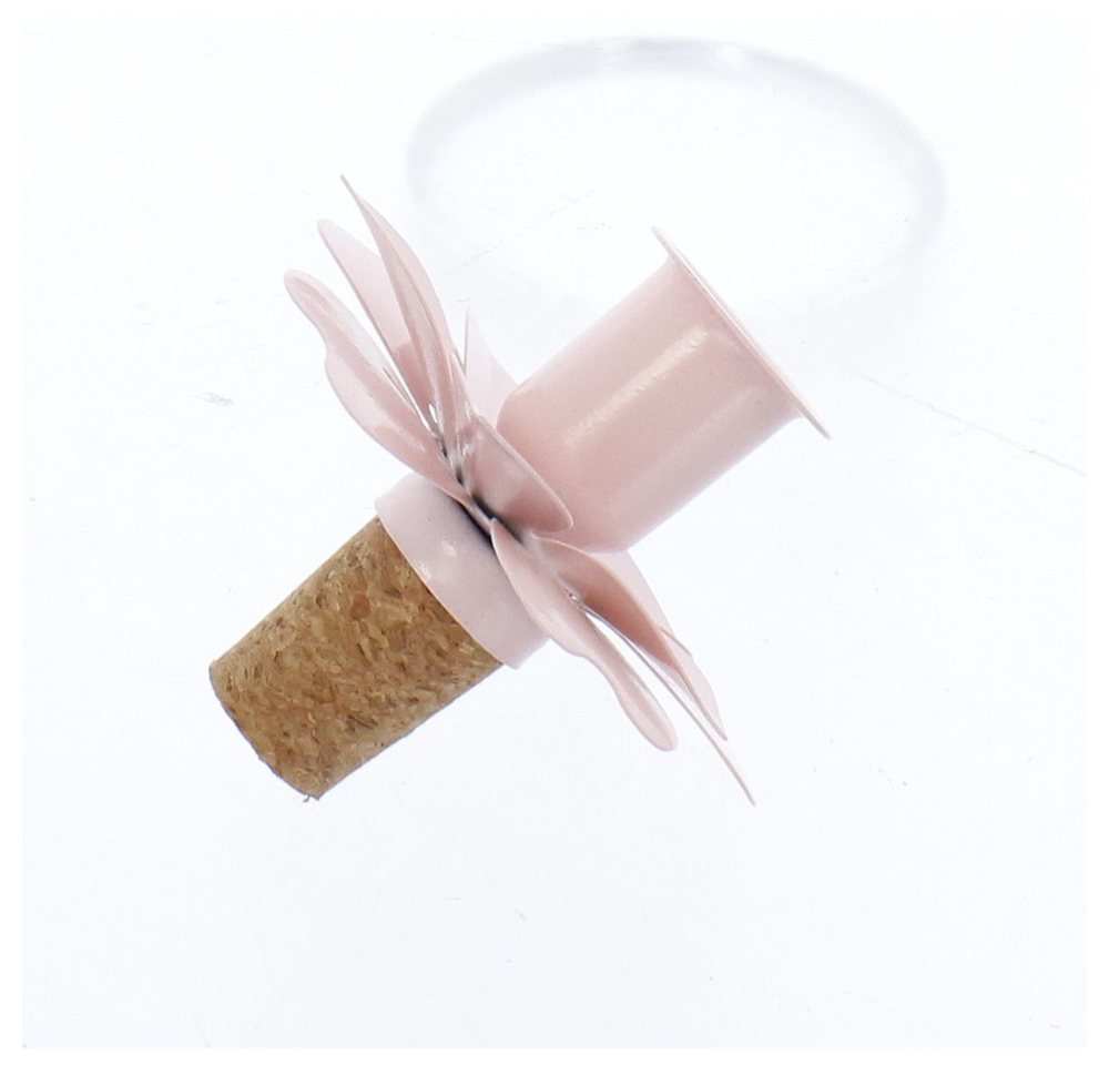 Trockenblume Kerzenhalter Blume rose - ca. 8,7 x 8,7 x 6,5 cm, MICA Trockenblume Kerzenhalter Blume rose - ca. 8,7 x 8,7 x 6,5 cm, MICA von MICA