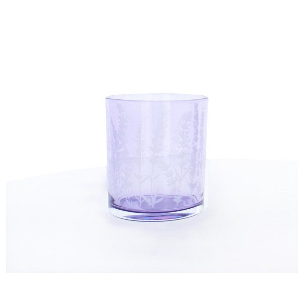 Trockenblume Windlicht Lavendel - lila - ca. 9 x 10 cm, MICA, Höhe 10 cm Trockenblume Windlicht Lavendel - lila - ca. 9 x 10 cm, MICA, Höhe 10 cm von MICA