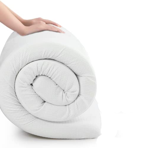 MICAMAMELLAMA Wendbare ergonomische Matratze | 60 x 170 x 12 cm | Schaumstoffmatratze mit hoher Dichte | Komfort und Anpassungsfähigkeit | Bezug aus antibakteriellem Aloe Vera Stoff von MICAMAMELLAMA