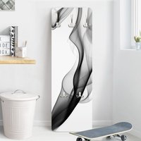 Design Garderobe - Grey Nebula - Schwarz Größe HxB: 119cm x 39cm von MICASIA