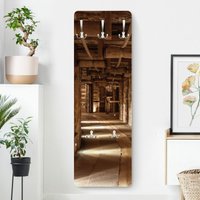 Garderobe - Alte Goldmine - Braun Größe HxB: 119cm x 39cm von MICASIA