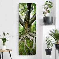 Micasia - Garderobe - Alter Baum - Grün Größe HxB: 119cm x 39cm von MICASIA