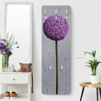 Garderobe Blumen - Allium Kugel Blüten Größe HxB: 119cm x 39cm von MICASIA