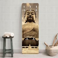 Garderobe - Großer Buddha Sepia Größe HxB: 119cm x 39cm von MICASIA