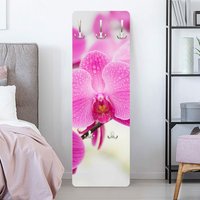 Garderobe - Nahaufnahme Orchidee Größe HxB: 119cm x 39cm von MICASIA