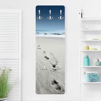 Garderobe - Spuren im Sand - Maritim Größe HxB: 119cm x 39cm von MICASIA