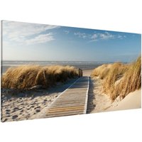 Magnettafel - Ostsee Strand - Memoboard Panorama Quer Größe HxB: 37cm x 78cm von MICASIA