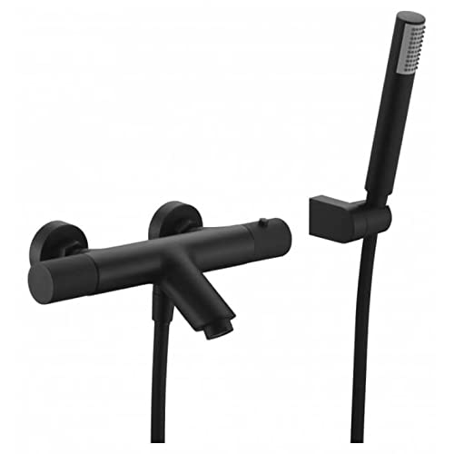 Baño Wasserhahn und Schwarz Thermostatische Dusche Mate Line Imex BTD038-4ng von MICE COLLECTION