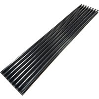Grille d'aération pour fours et réfrigérateurs en noir (60x12x2cm) micel 94513 von BRIMIC