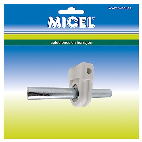 MICEL - 92547 - Markisenhalterung für Doppelmarkisen, weiß, 103 x 36 x 48 mm von Micel