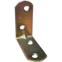 Verstärkungswinkel AN01 bichromatiert 40 x 40 x 19 mm Verstärkungswinkel AN01 bichromatiert 40 x 40 x 19 mm von MICEL