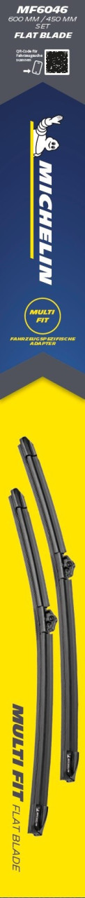 Michelin Scheibenwischer Multi Fit Set MF6046 von MICHELIN