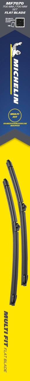 Michelin Scheibenwischer Multi Fit Set MF7070 von MICHELIN
