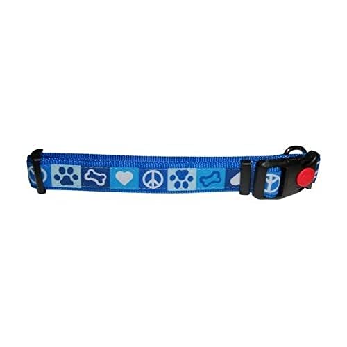 MICHI MICHI-C22 Hundehalsband Paws, S, blau MICHI MICHI-C22 Hundehalsband Paws, S, blau von MICHI