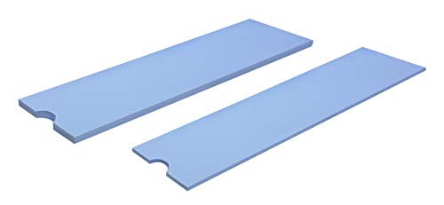 MICRO CONNECTORS M.2 SSD Thermokühlpad (NGFFM2-TP2280) blau von MICRO CONNECTORS