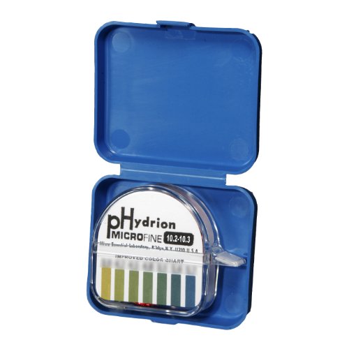 Micro Essential Lab MF-1612 Hydrion Microfine pH-Testpapierspender, 2,5–4,5 pH, Doppelrolle von MICRO ESSENTIAL LAB INCORPORATED