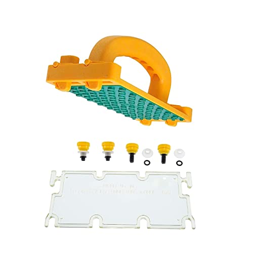 Micro Jig GB-1+GRDC-020 Grr-Rip Block Smart Pushblock + Deflector Connector Bundle von MICROJIG