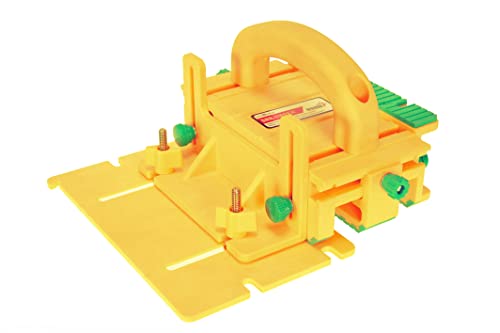 Microjig GR-Ripper GR-200 Advanced Tischsägen-Schubblock, verstellbar, Gelb von MICRO JIG