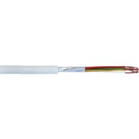 Alarmkabel 2x0.50 + 6x0.22 außendurchmesser 5.20mm weiß 100m - ax22056022 - Micro Tek von MICRO TEK