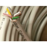 Micro tek 100mt abgeschirmtes alarmkabel 6x0,22 pvc weiß farbe ax20602200 von MICRO TEK