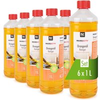 6 x 1 l Microactiv Orangenöl Reiniger Konzentrat von MICROACTIV