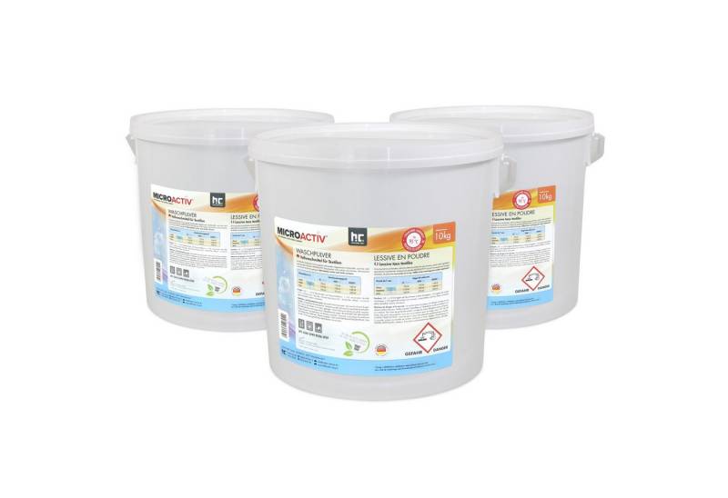 Höfer Chemie GmbH 3x 10 kg Microactiv® Waschpulver Vollwaschmittel Grundreiniger Höfer Chemie GmbH 3x 10 kg Microactiv® Waschpulver Vollwaschmittel Grundreiniger von Höfer Chemie GmbH