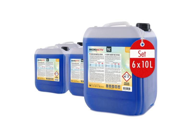 Höfer Chemie GmbH 6x 10 L Microactiv® Color Waschmittel flüssig Grundreiniger Höfer Chemie GmbH 6x 10 L Microactiv® Color Waschmittel flüssig Grundreiniger von Höfer Chemie GmbH