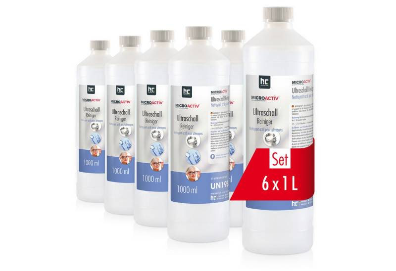 Höfer Chemie GmbH 6x 1 L Microactiv® Ultraschallreiniger für Ultraschallbad Grundreiniger Höfer Chemie GmbH 6x 1 L Microactiv® Ultraschallreiniger für Ultraschallbad Grundreiniger von Höfer Chemie GmbH