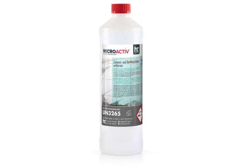 Höfer Chemie GmbH 3x 1 L Microactiv® Zement- und Betonschleierentferner Grundreiniger von Höfer Chemie GmbH