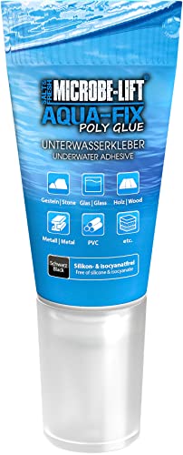 MICROBE-LIFT Aqua-Fix - 60 g - Vielseitiger Unterwasserkleber für Gestein, Glas, und mehr. Ideal für Aquarien, sichere Anwendung. von MICROBE-LIFT