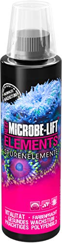 Microbe-Lift Elements - 236 ml - Essentielle Mineralien und Spurenelemente zur Förderung von Stein- und Weichkorallen in Meerwasseraquarien, steigert Gesundheit und Farbenvielfalt. von ARKA