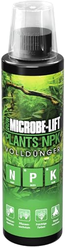 MICROBE-LIFT Plants NPK - 236 ml - Volldünger mit Nitrat, Phosphat & Kalium, fördert kräftigen Pflanzenwuchs in Süßwasseraquarien, ideal für Aquascaping. von MICROBE-LIFT